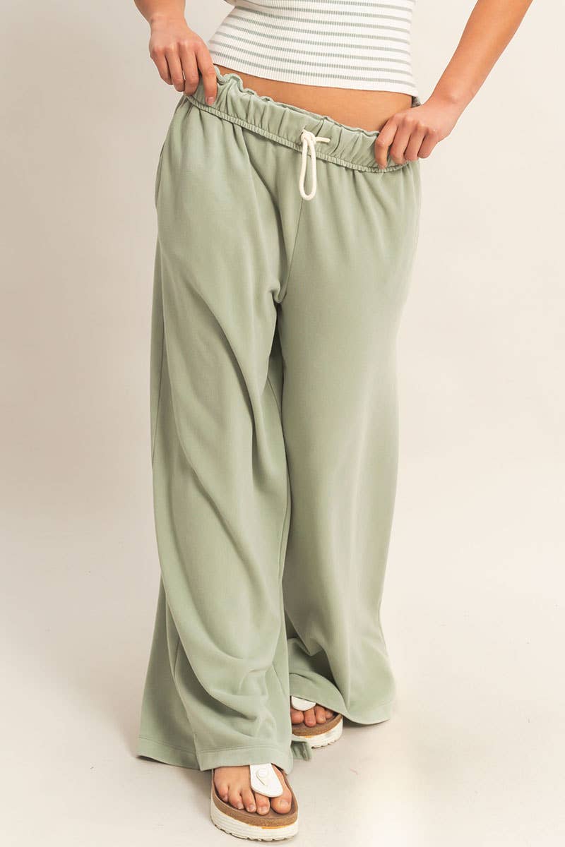 Hyfve DZ26A684 Wide Leg Sweatpants
