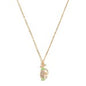 Green Golf Sports Themed Pendant Necklace With Rhinestone Accent