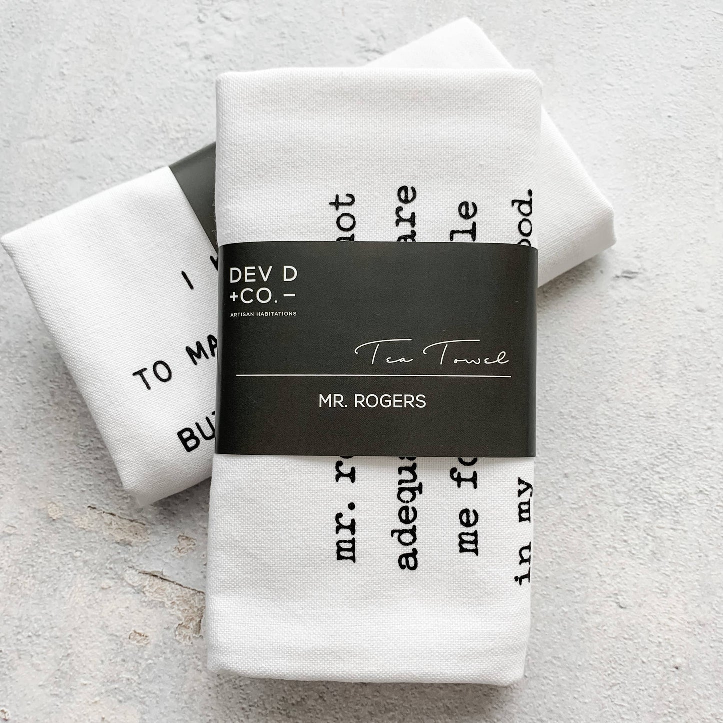 Recipe Of The Day - Organic Cotton Tea Towel