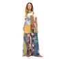 Yak & Yeti Boho Patchwork Overalls 25669