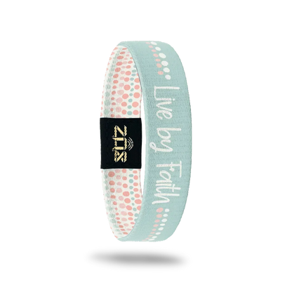 Live By Faith Bible Verse Bracelet