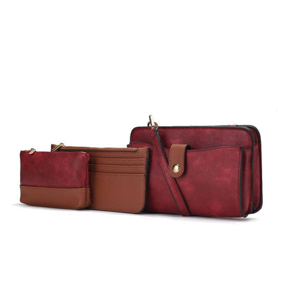 Muriel Women Crossbody Bag with Card holder and Small Pouch
