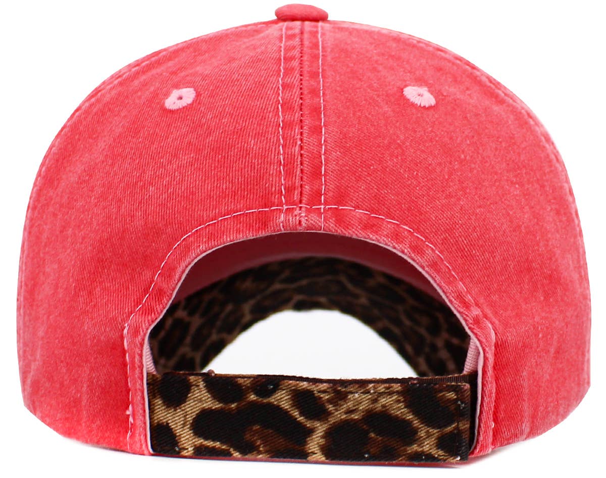 Camping Queen Vintage Ballcap: BLK