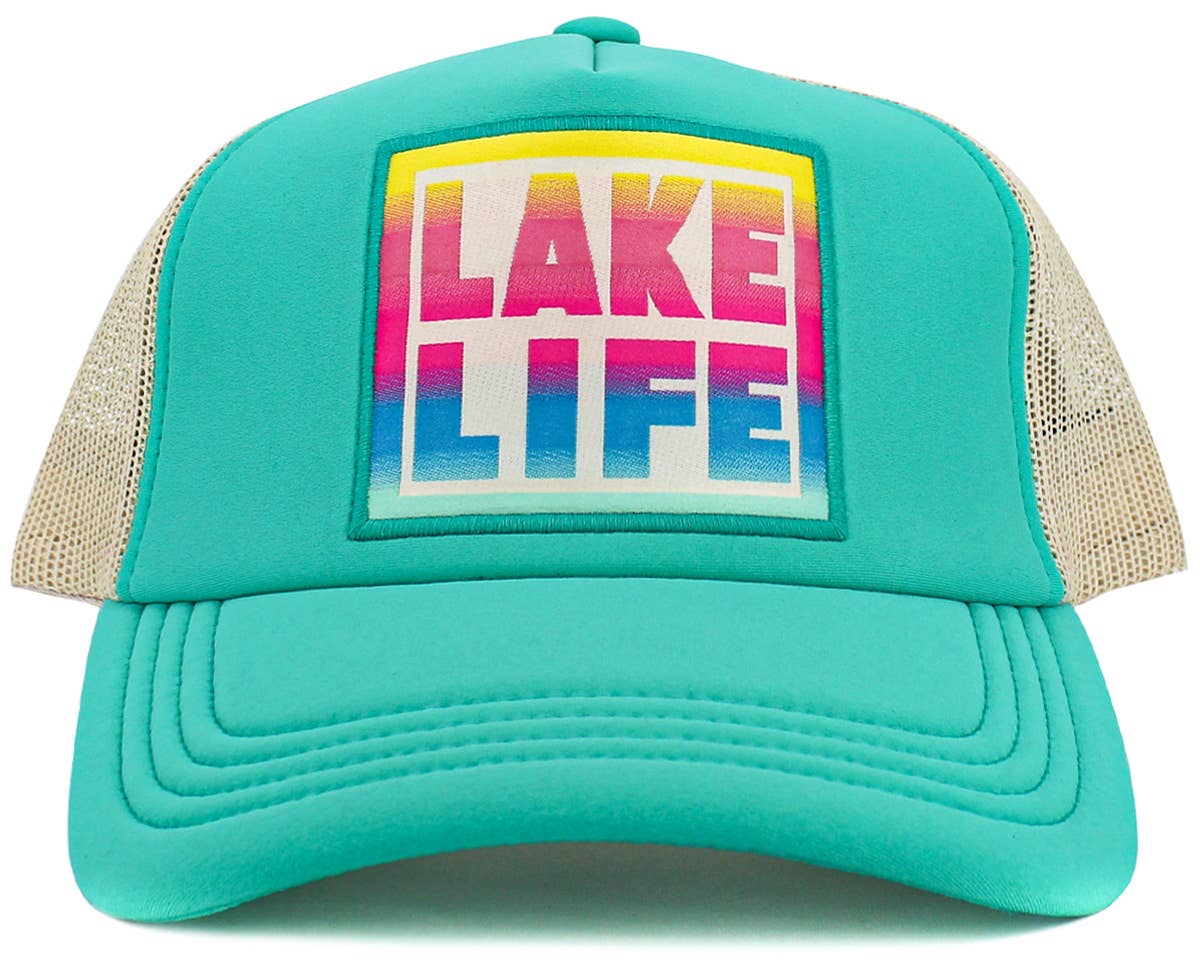 Lake Life Meshback Ballcap: LPUR