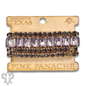 Four strand mixed rhinestone bracelet, two sizes