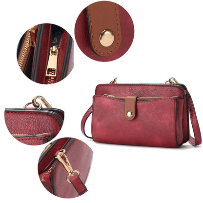 Muriel Women Crossbody Bag with Card holder and Small Pouch