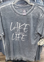 Lake Life Vintage Navy J America T Shirt