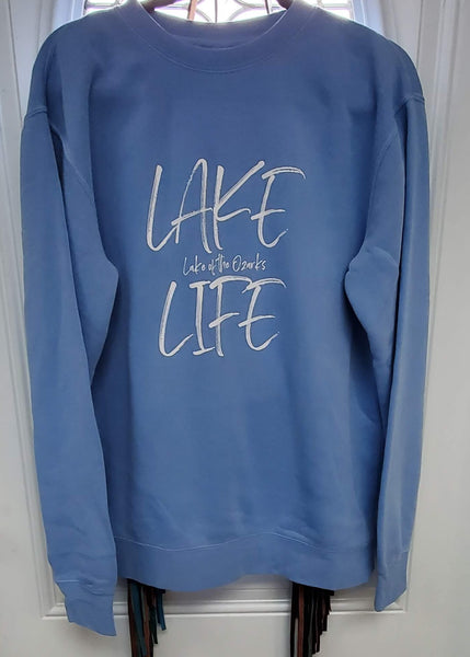 Lake Life/Lake Bum Lake of the Ozarks Crew Sweatshirt