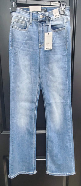 High Waist Classic Contrast Wash Boot Cut Judy Blue Jeans