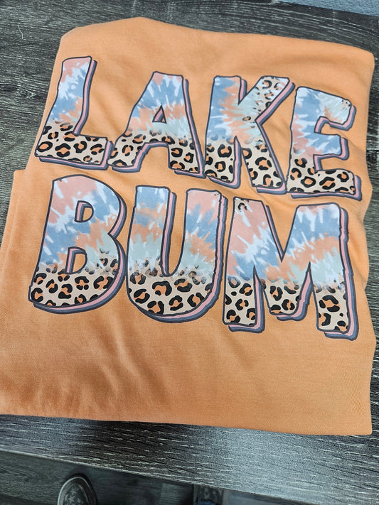 Lake Bum Cantaloupe Tultex T Shirt