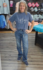 82465 Mid rise Dad Jean with Release Hem Judy Blue Jeans