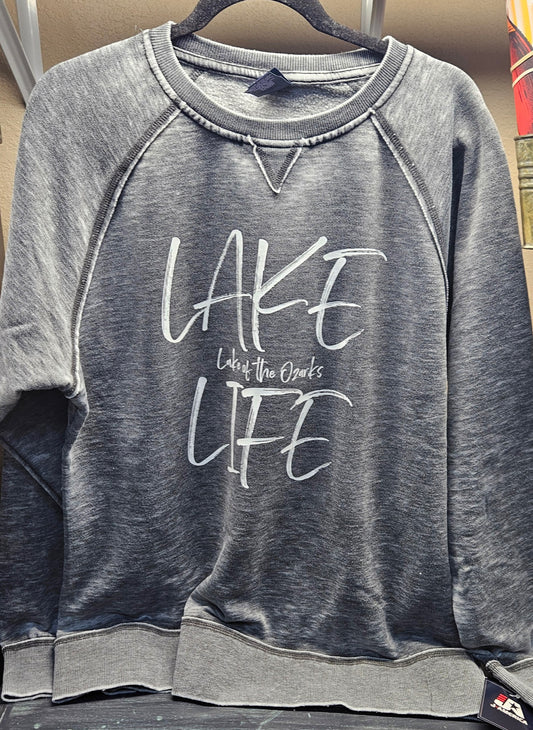 Lake Life Crewneck J America Sweatshirt