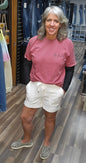 150339 Judy Blue HW Cuff Jogger Shorts