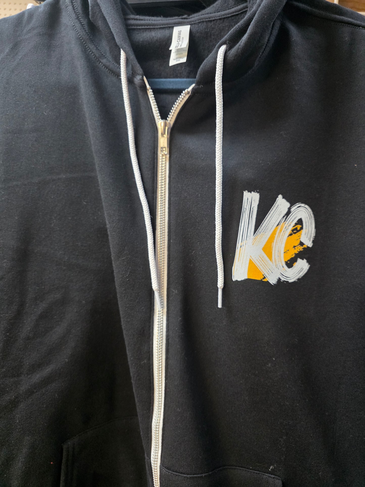 Kansas City KC Zip Up Hooded Sweat Jacket