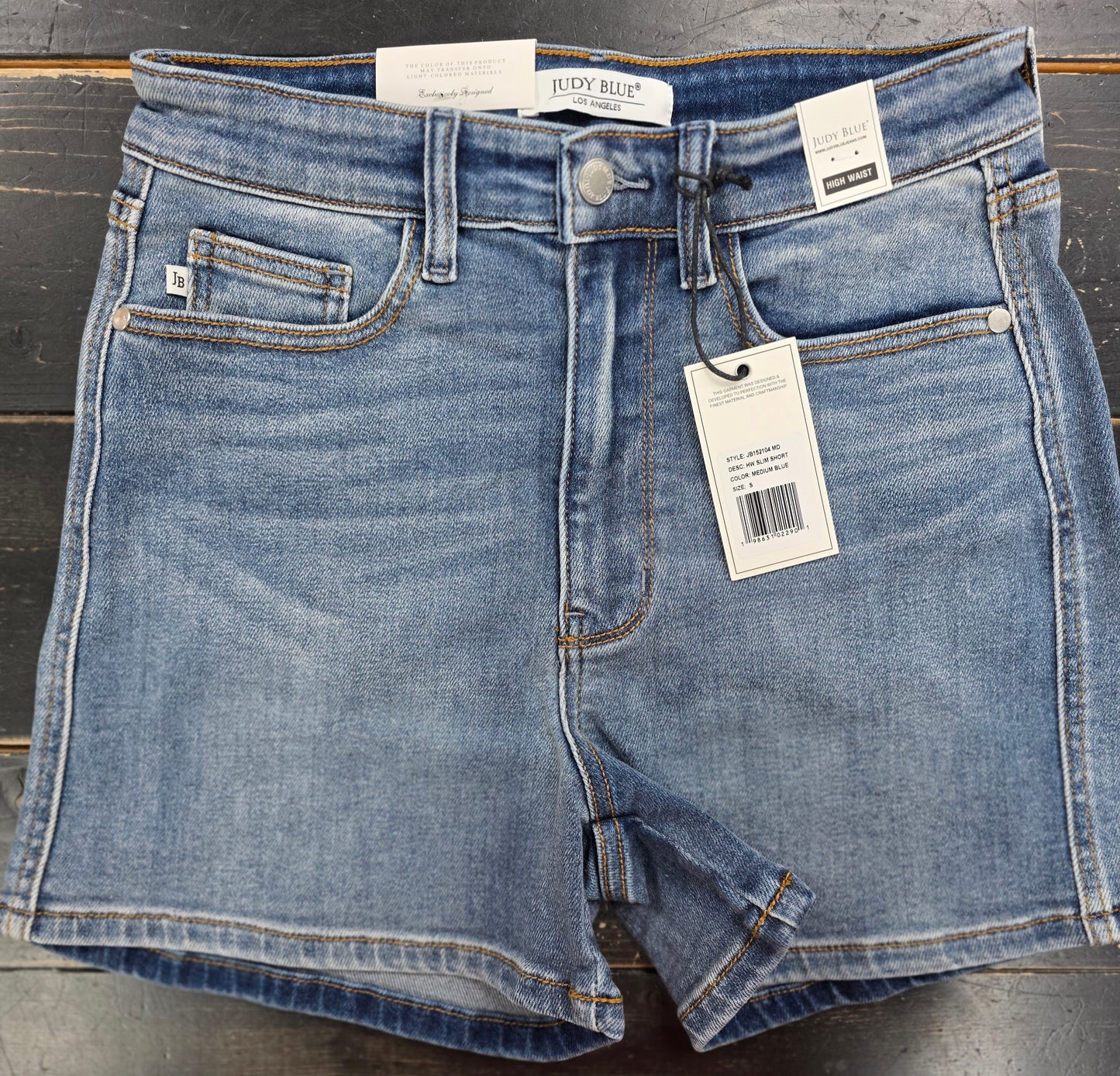 Judy Blue HW Slim Fit Shorts – Style 152104