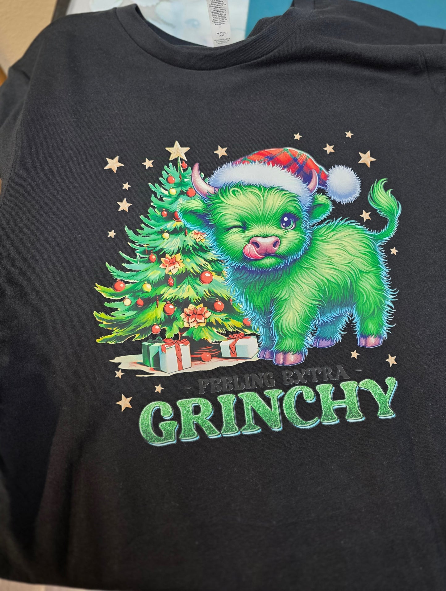 Grinchy Cow Long Sleeve T-Shirt
