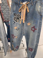 Oli & Hali Washed Stars Paisley jeans