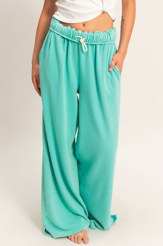Hyfve DZ26A684 Wide Leg Sweatpants