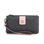 MKF Collection Olympe Vegan Leather Wristlet Wallet by Mia K