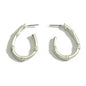 Oblong Hoop Earrings