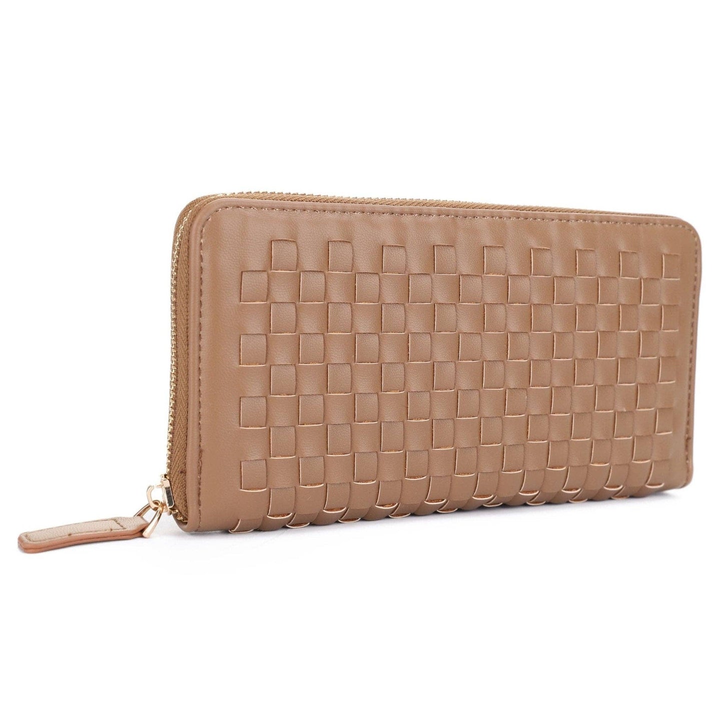 EJ60301 Yoona Woven Zip Wallet