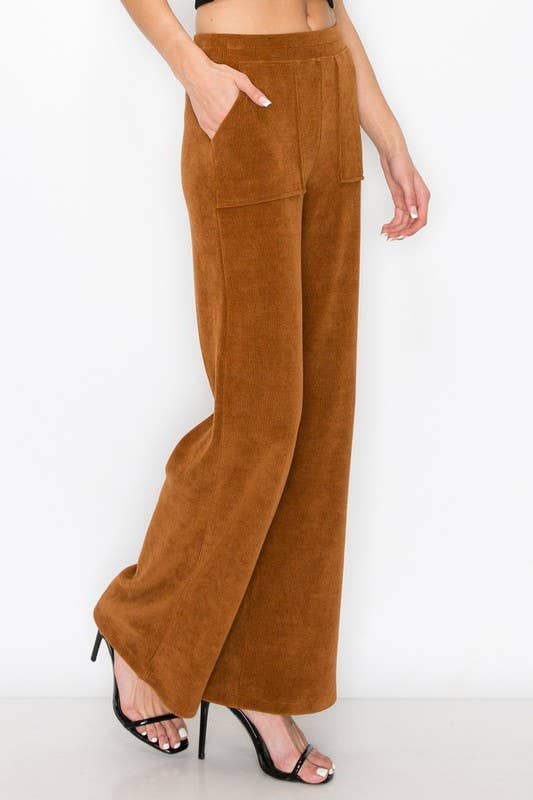 Yelete Relaxed Fit Corduroy Lounge Pants 827CD001