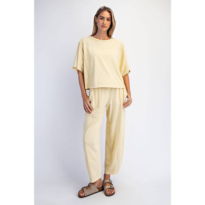 Rae Mode Mineral Washed Boxy Tee T0080