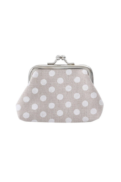 Zenana Polka Dot Kiss Lock Coin Purse UA-219