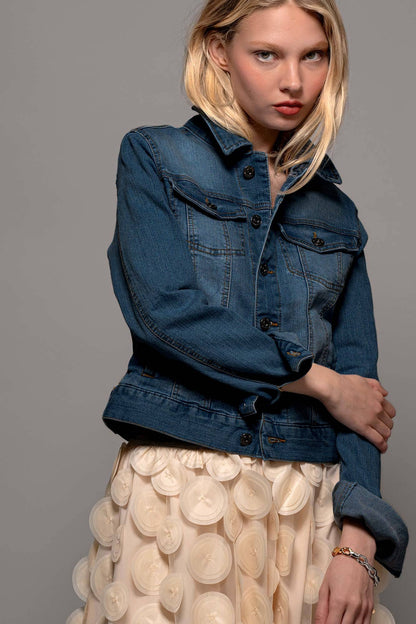 Classic Denim Trucker  Jean Jacket