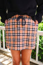 Jess Lea Nora Plaid Skort