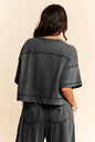 Davi & Dani Mineral Washed Barrel Pants