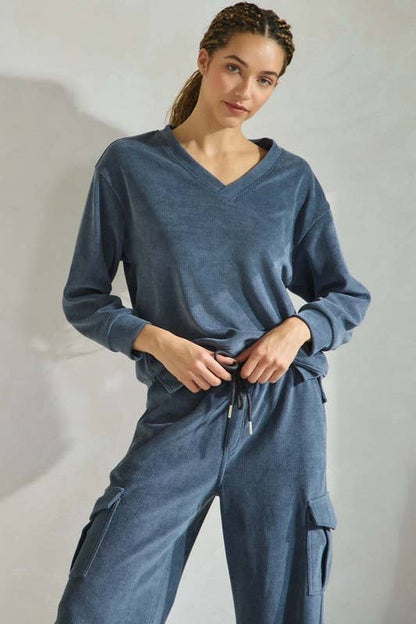 Women's Corduroy Cargo Pant