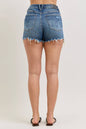 150381Dk HW Rigid Magic Cut Off Shorts