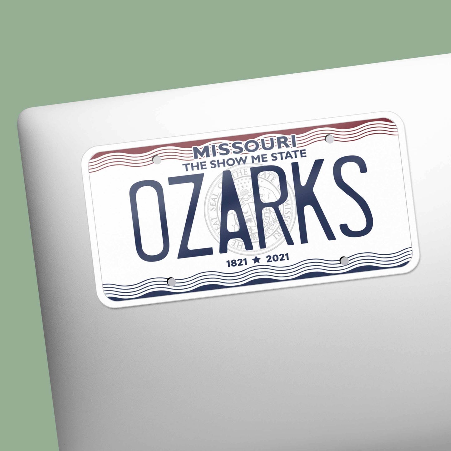 Missouri License Plate Stickers - Custom MO Decals