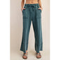 Rae Mode Mineral Washed Cropped Wide Leg Pant P6363
