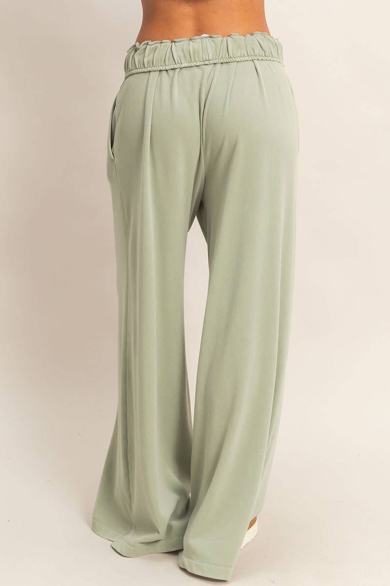 Hyfve DZ26A684 Wide Leg Sweatpants