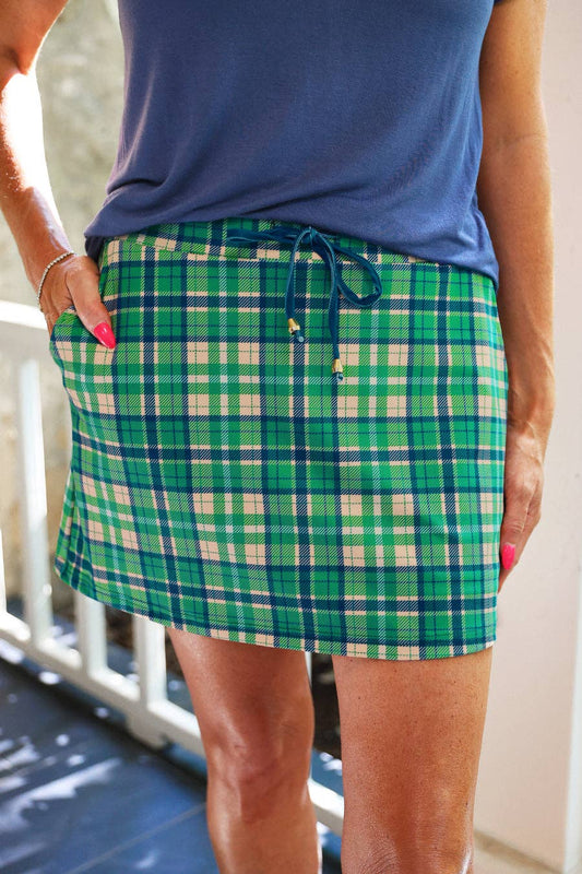 Jess Lea Parker Plaid Skort