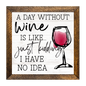 TIMBERLAND FRAME A DAY WITHOUT WINE...JUST KIDDING