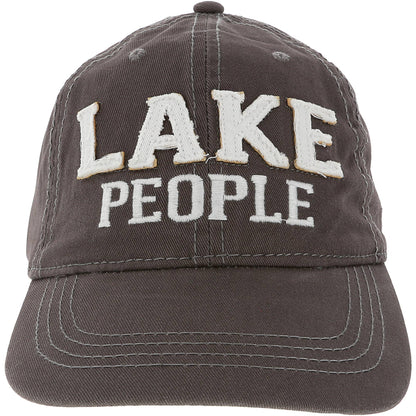 Lake People - White Adjustable Hat