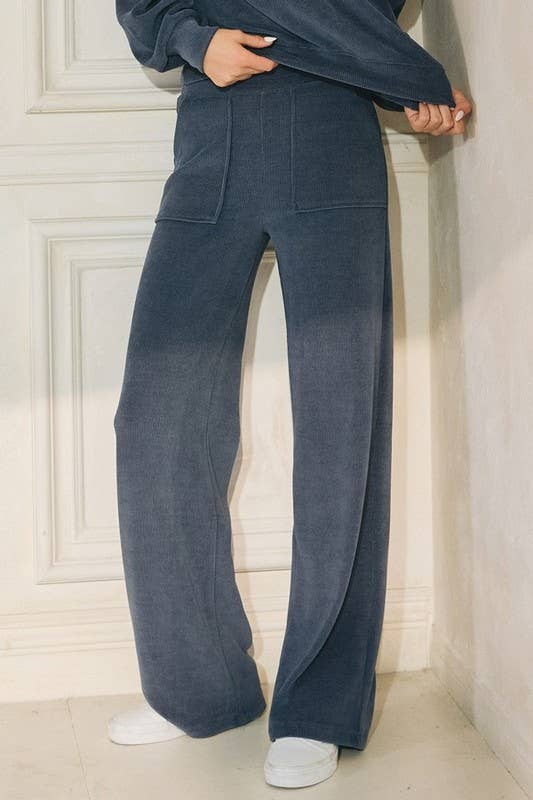 Yelete Relaxed Fit Corduroy Lounge Pants 827CD001
