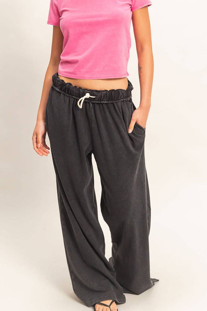 Hyfve DZ26A684 Wide Leg Sweatpants