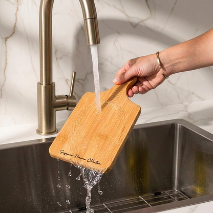 BAMBOO WOOD CUTTING AND CHARCUTERIE BOARD