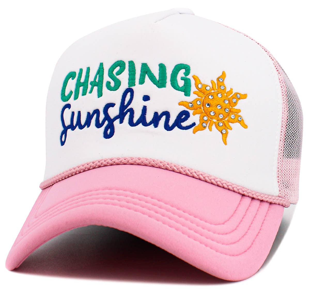 Chasing Sunshine Foam Trucker Mesh Cap