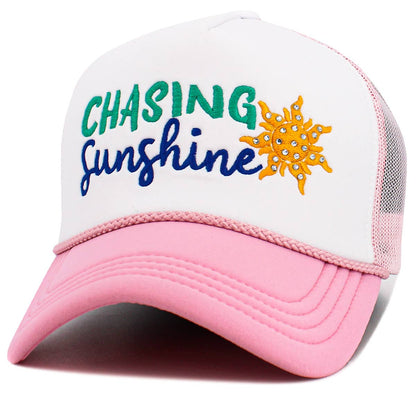 Chasing Sunshine Foam Trucker Mesh Cap