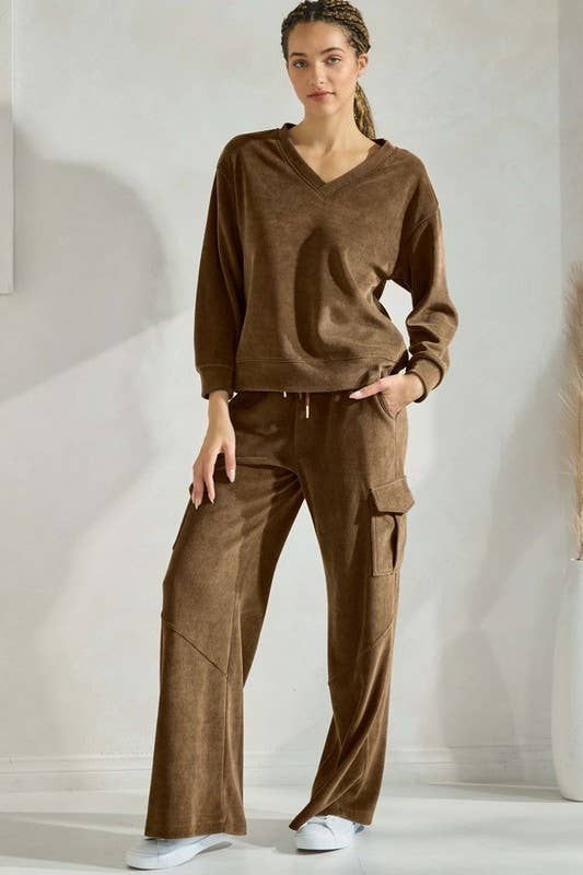 Women's Corduroy Cargo Pant