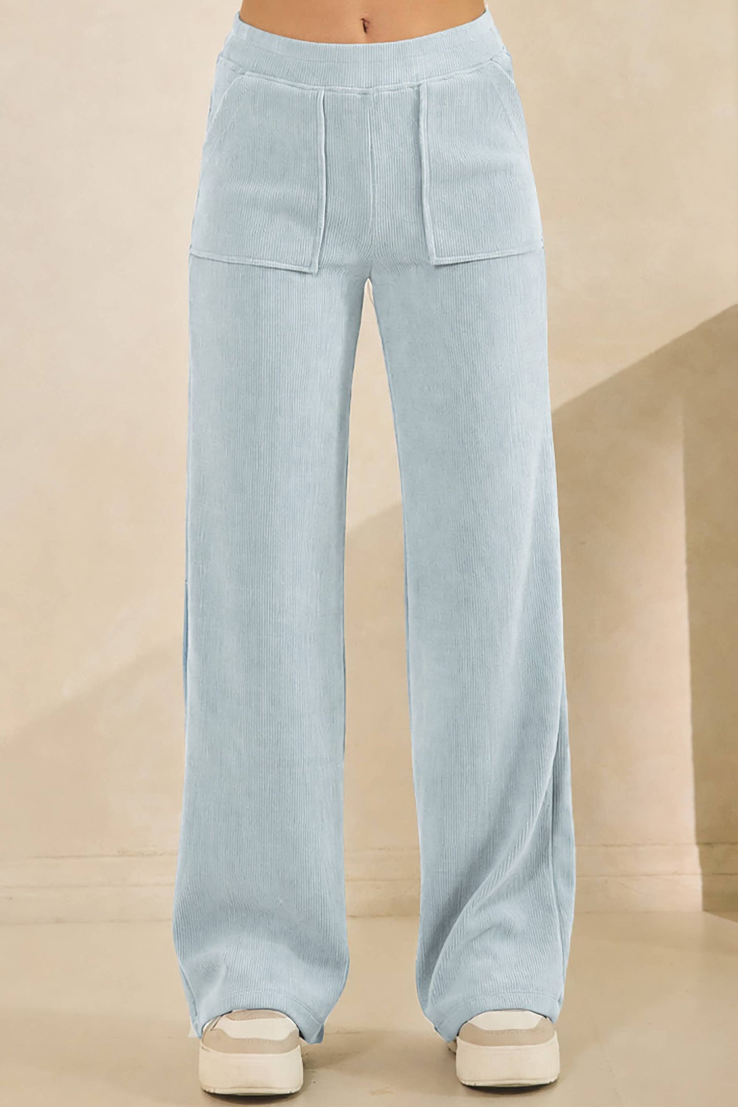 Yelete Relaxed Fit Corduroy Lounge Pants 827CD001