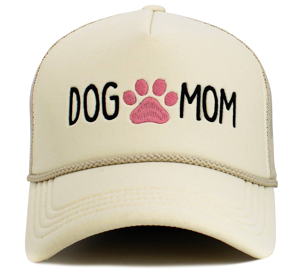 Dog Mom Foam Trucker Mesh Cap