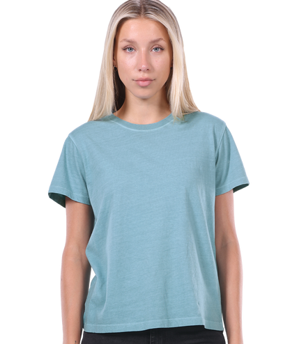 Ladies Jersey Crew Neck Cu-Tee