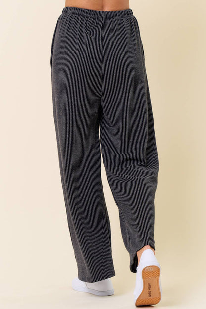 LMP5635-Take me Back Ribbed Pants