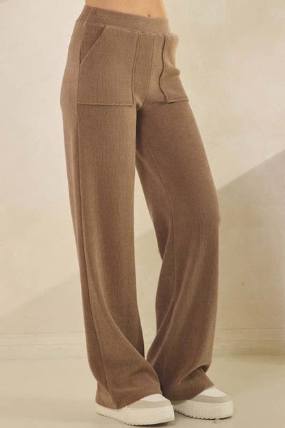 Yelete Relaxed Fit Corduroy Lounge Pants 827CD001